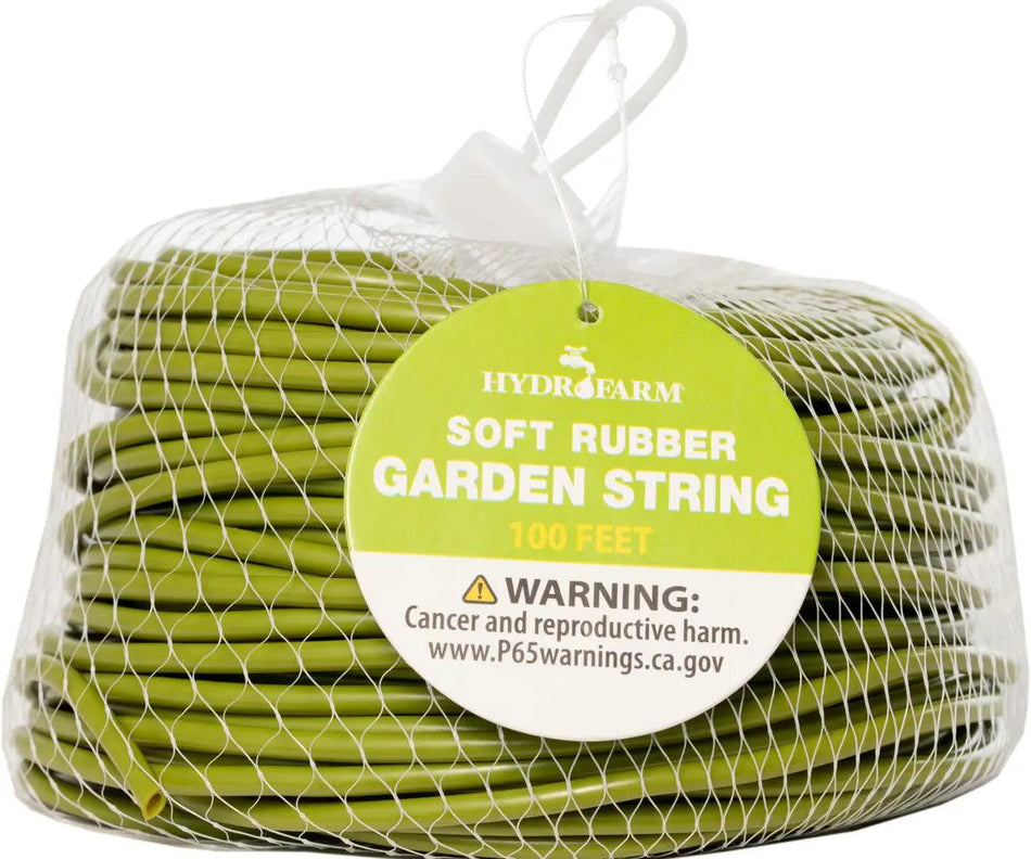 Hydrofarm Soft Rubber Garden String, 100 ft