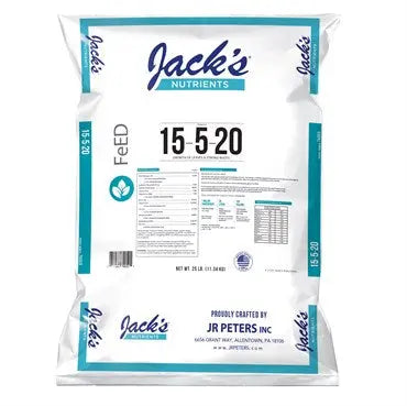 Jack's® Nutrients 15-5-20 Tap Water Fertilizer, 25 lb