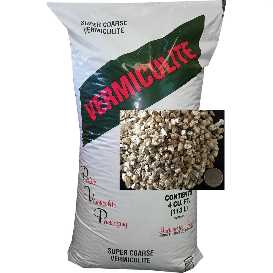Mica-Grow Vermiculite Super Coarse Soil Additive, 4 cu ft PVP Industries