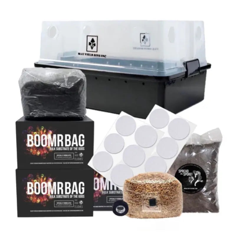 NORTH SPORE Boomr Bag Monotub Mushroom Grow Kit InStock Buy Now