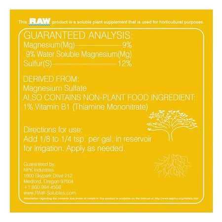 NPK RAW B-Vitamin, 2 oz NPK Industries