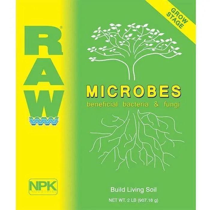 NPK RAW Microbes Grow Stage, 8 oz NPK Industries