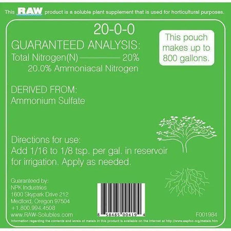 NPK RAW Nitrogen, 2 oz NPK Industries