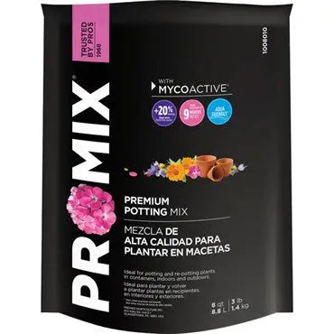 PRO-MIX® Premium Potting Mix with MYCOACTIVE®, 8 qt PRO-MIX