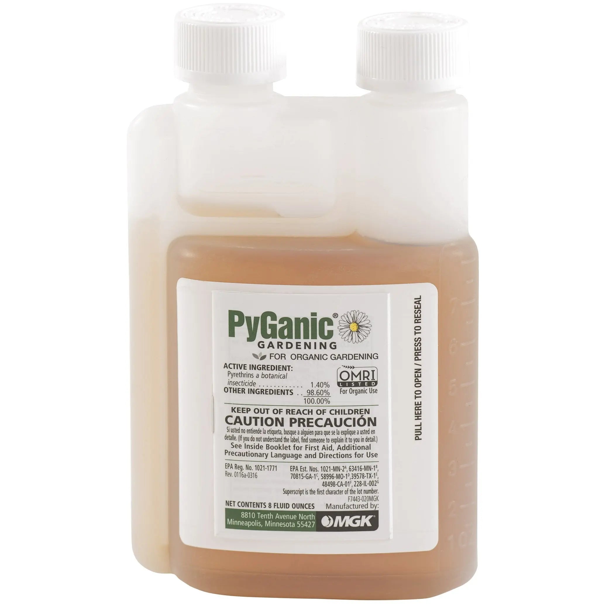 PyGanic Gardening Pyrethrins Concentrate OMRI