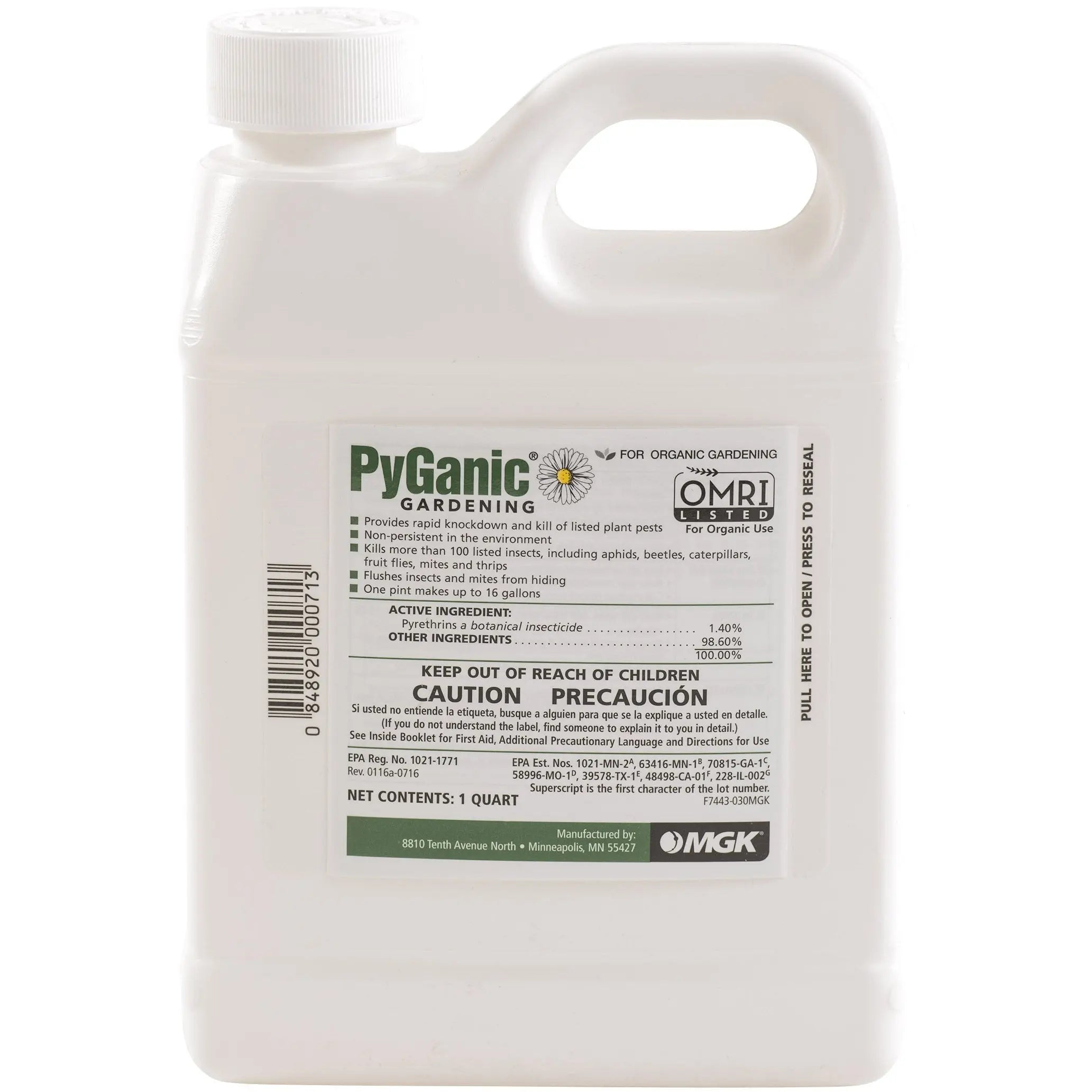 PyGanic® Gardening, qt PyGanic