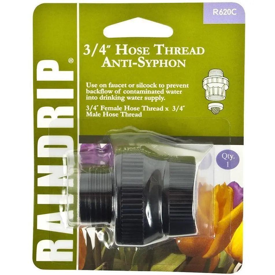 Raindrip® Hose Thread Anti-Siphon, 3/4