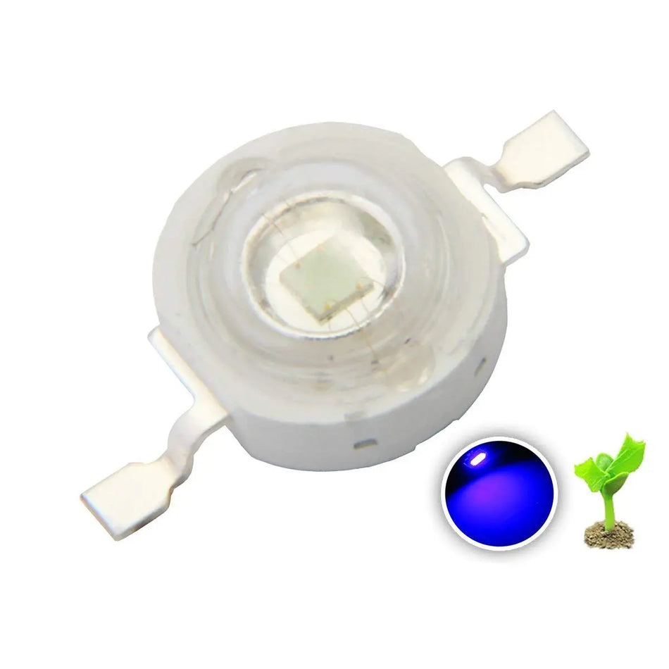 Replacement 470nm LED Diodes for Grow Lights, 10 Pack GardenSupplyGuys