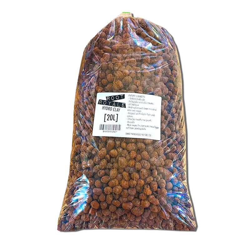 Root Royale Hydro Clay Pebbles, 20L