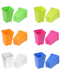 SUNPACK 2.5" Heavy Duty Seed Starter Square Pot | Assorted Colors