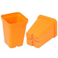 SUNPACK 2.5" Heavy Duty Seed Starter Square Pot | Assorted Colors