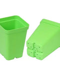 SUNPACK 2.5" Heavy Duty Seed Starter Square Pot | Assorted Colors