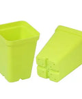 SUNPACK 2.5" Heavy Duty Seed Starter Square Pot | Assorted Colors