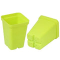 SUNPACK 2.5" Heavy Duty Seed Starter Square Pot | Assorted Colors