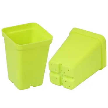 SUNPACK 2.5" Heavy Duty Seed Starter Square Pot | Assorted Colors