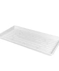 SUNPACK Heavy-Duty Shallow Microgreens Tray w/o Holes 10in x 20in | Assorted Colors