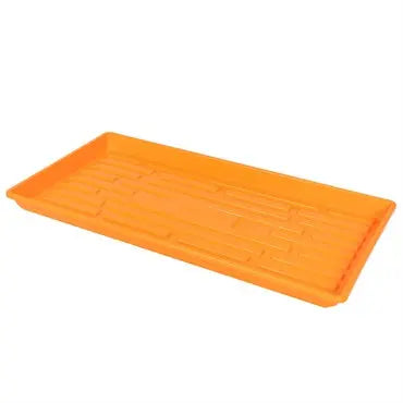 SUNPACK Heavy-Duty Shallow Microgreens Tray w/o Holes 10in x 20in | Assorted Colors
