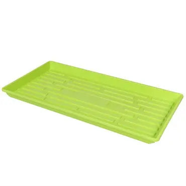 SUNPACK Heavy-Duty Shallow Microgreens Tray w/o Holes 10in x 20in | Assorted Colors