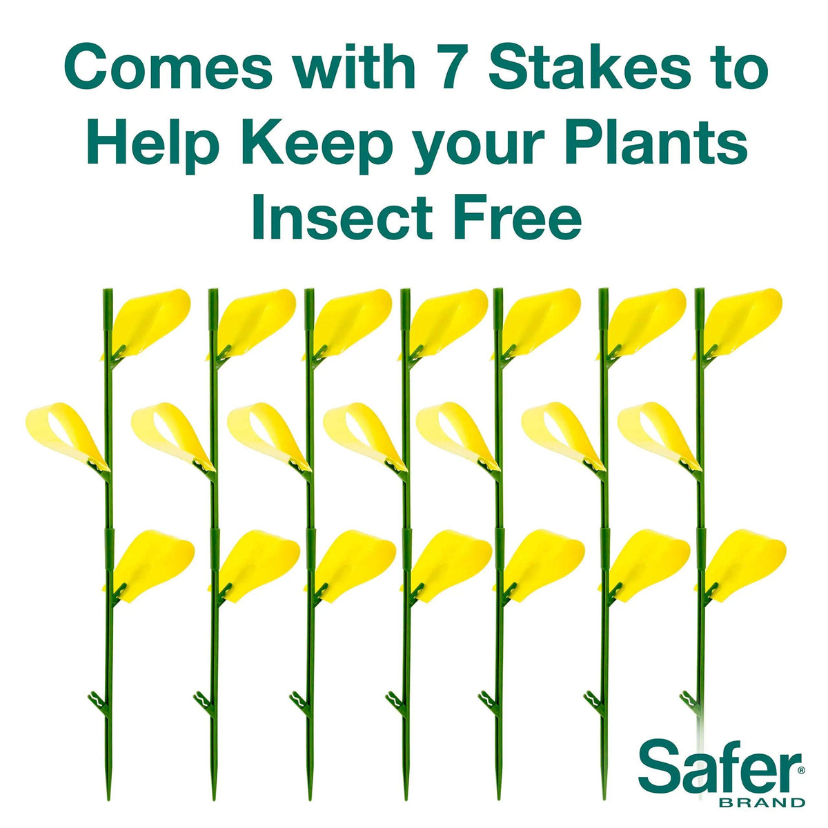 Safer® Houseplant Sticky Stakes® | Pack of 7 Safer