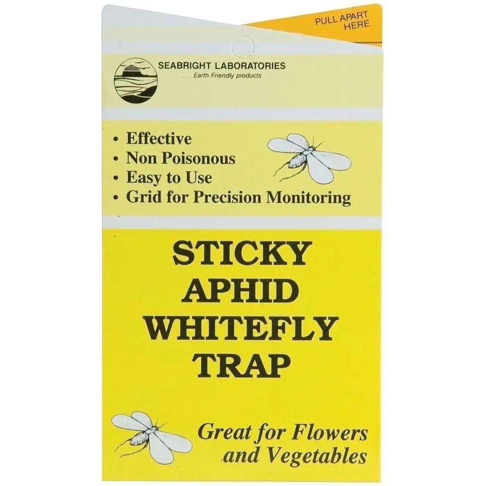 Seabright Sticky Aphid/Whitefly Traps | Pack of 5 Seabright
