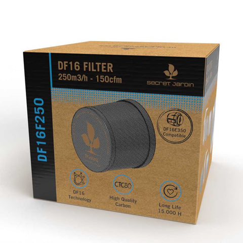 Secret Jardin DF16 Carbon Filter CTC80 250m3/h - 150cfm Secret Jardin