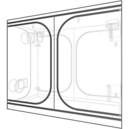 Secret Jardin Dark Room DR240W v3.0, 94.5" x 47.2" x 78.7" Secret Jardin