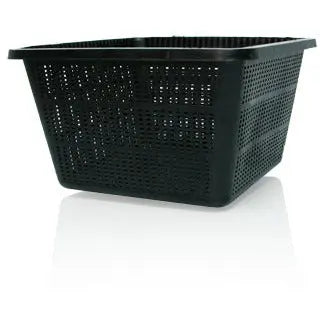 Square Basket Mesh Pot Planter, 9" x 9" x 5.25" Hydrofarm