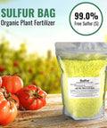 Sulfur Prills, Fertilize, Adjust Soil PH or Fungal Vaporizing, OMRI Certified, 4lb Grow1