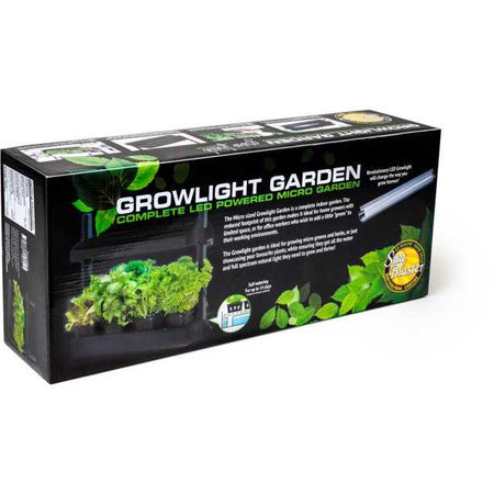 SunBlaster LED Micro Grow Light Garden, Black Sun Blaster