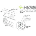 SunBlaster NanoTech T5 HO 31 Lamp with NanoTech Reflector, 3' Sun Blaster