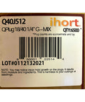 ihort® Q-Plug 18/40 3/4" top X 1 1/2" deep | Case of 6500 ihort